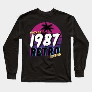 Vintage 1987 Long Sleeve T-Shirt